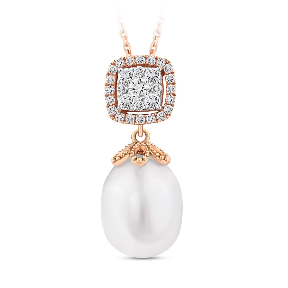 Диамантено колие с Перла   