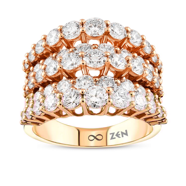 Пръстен с Диаманти