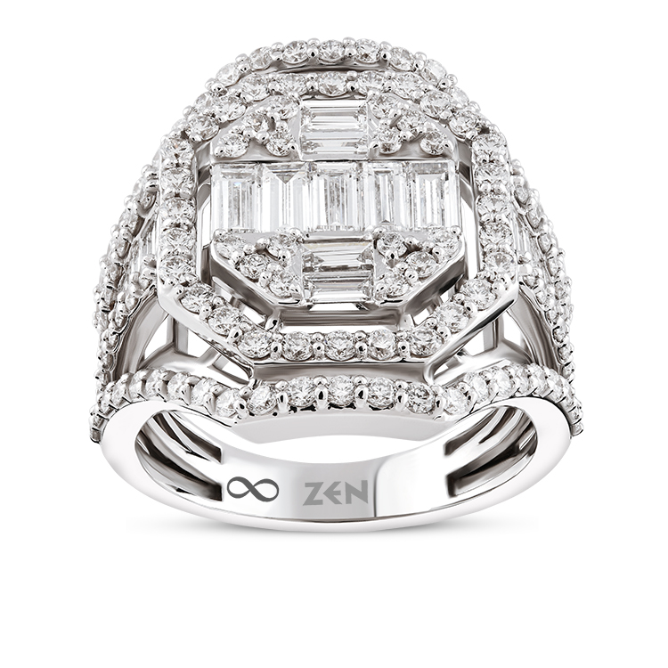 Диамантен Пръстен Багет