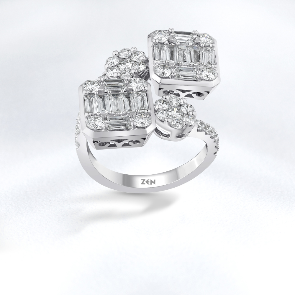 Диамантен Пръстен Багет