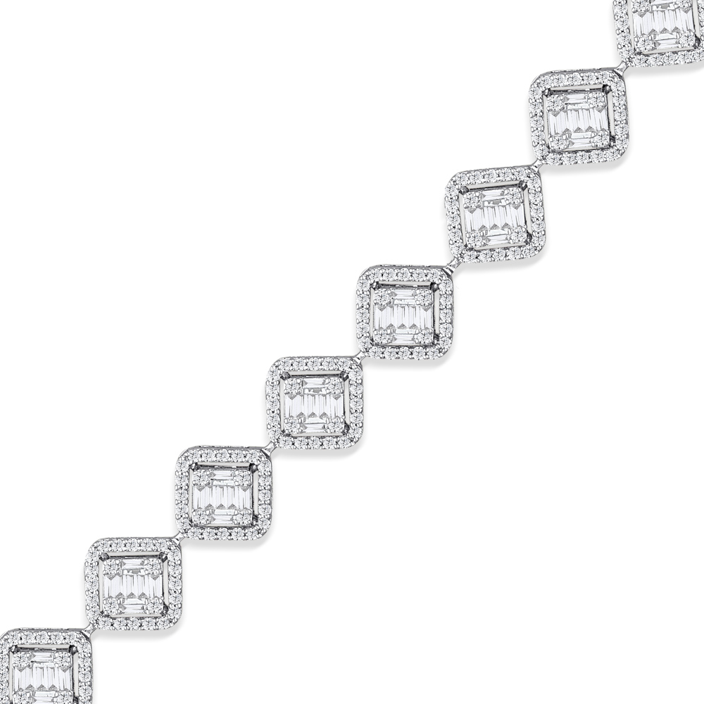 Baguette Diamond Bracelet