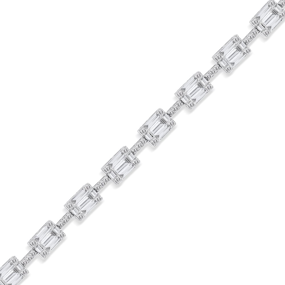 Baguette Diamond Bracelet