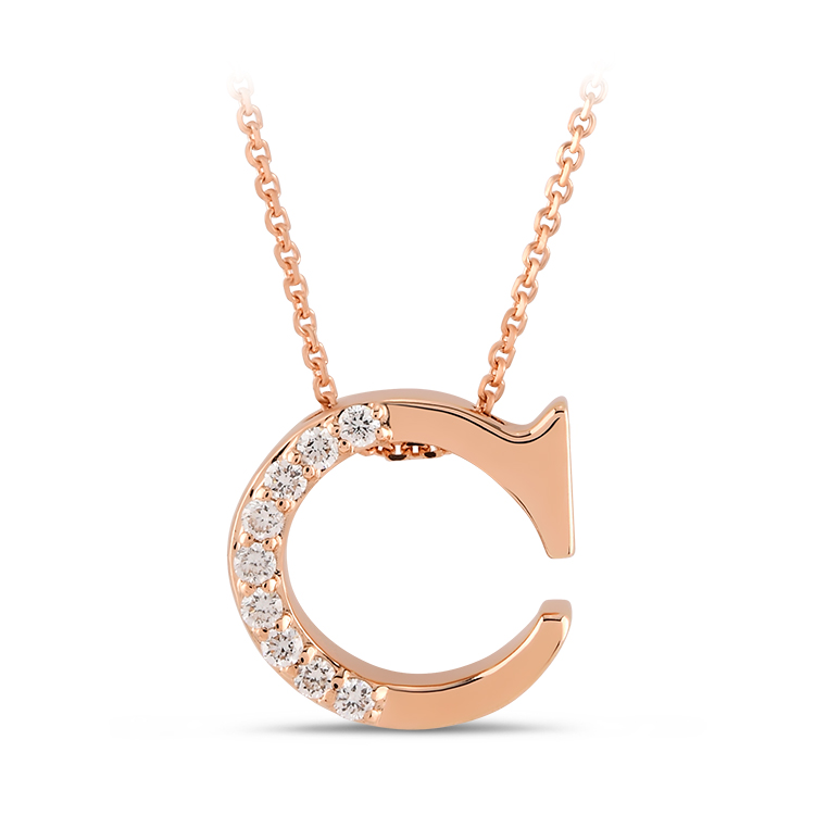 Колие с Диаманти - Буква