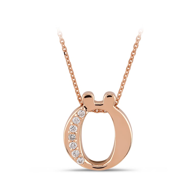 Letter ? Diamond Necklace