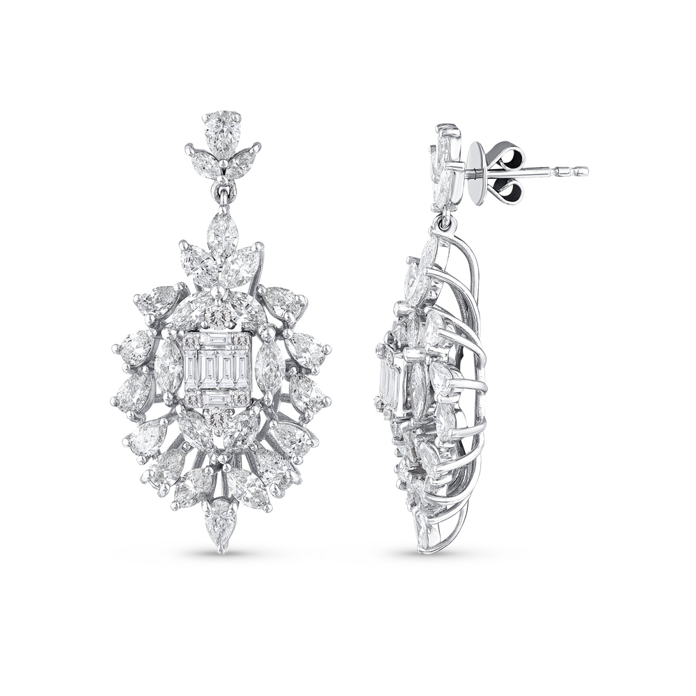 Design Diamond Earrings