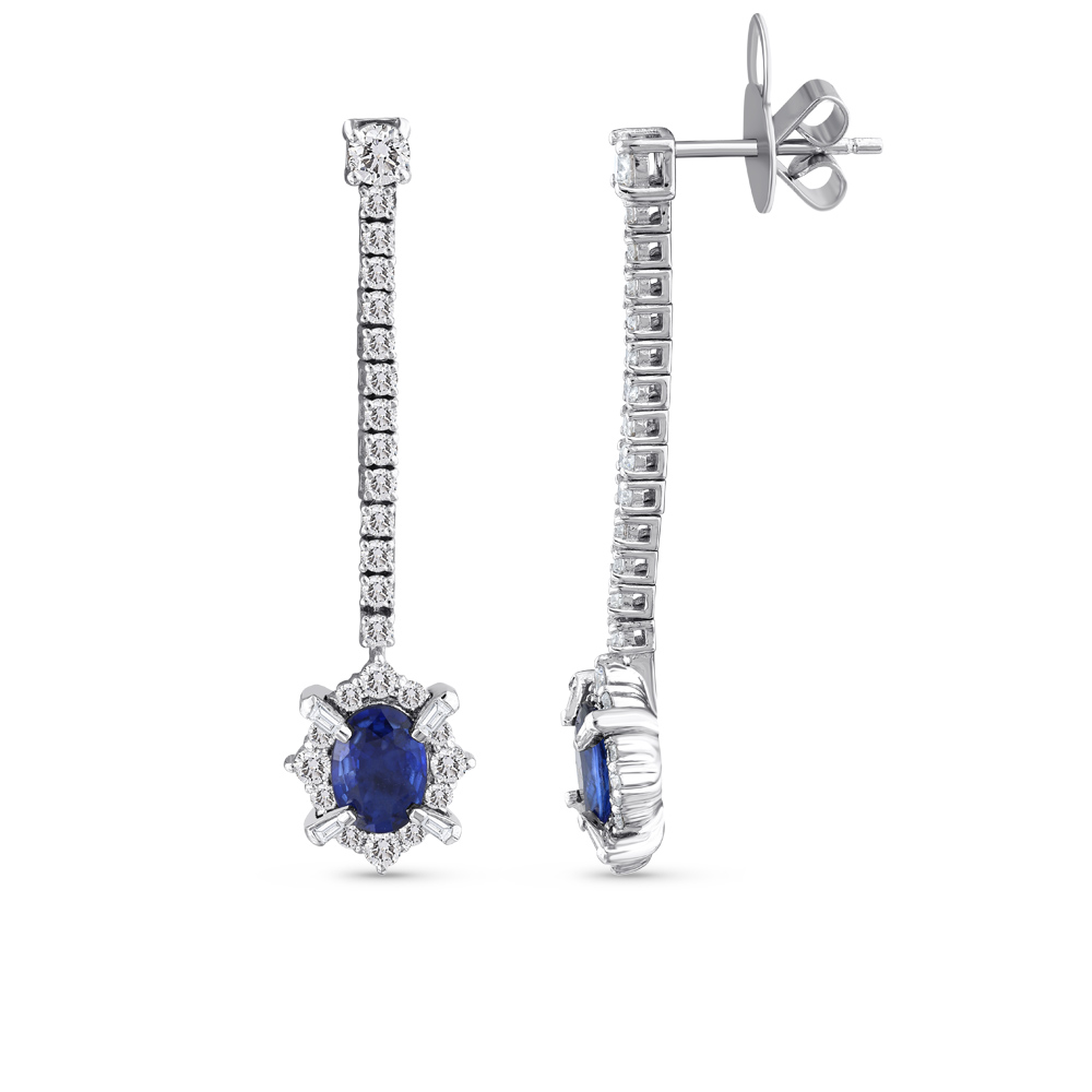 Sapphire Earrings