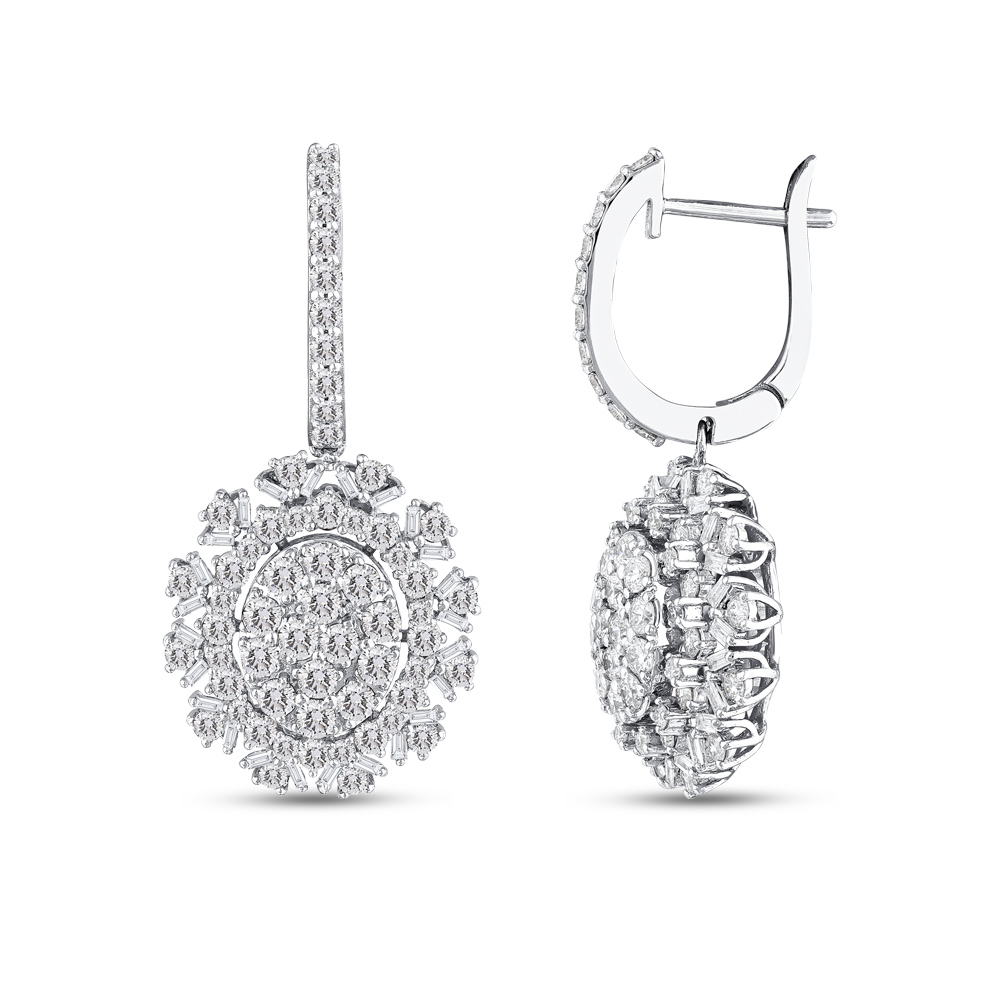 Design Diamond Earrings