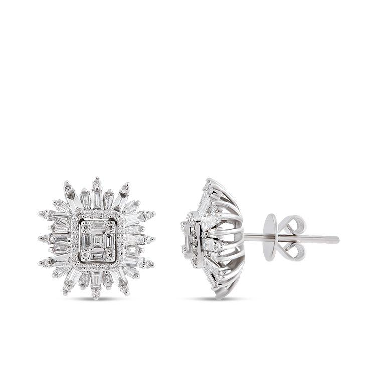 Design Diamond Earrings
