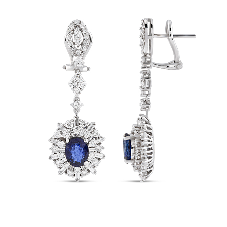 Sapphire Earrings