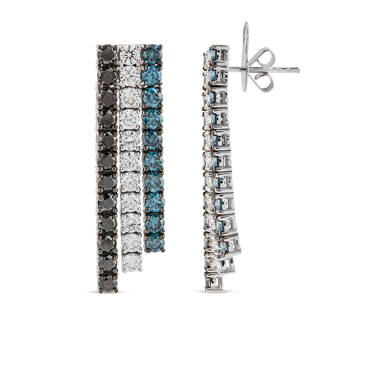 Tennis Diamond Earrings
