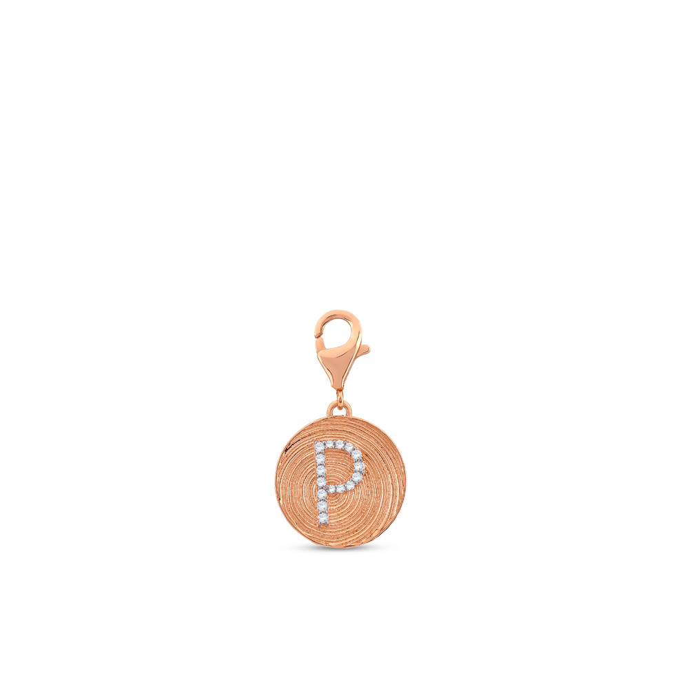 Charme Diamond Bracelet  P Pendant
