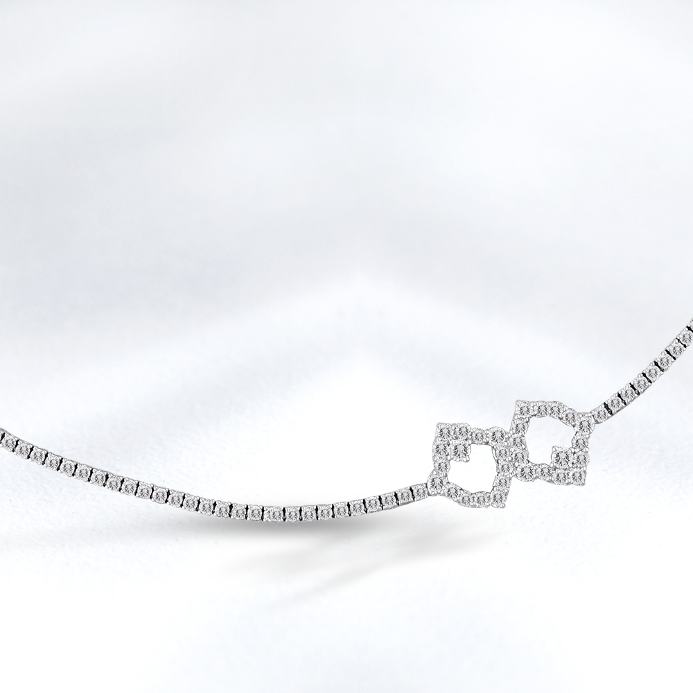 Tennis Diamond Necklace