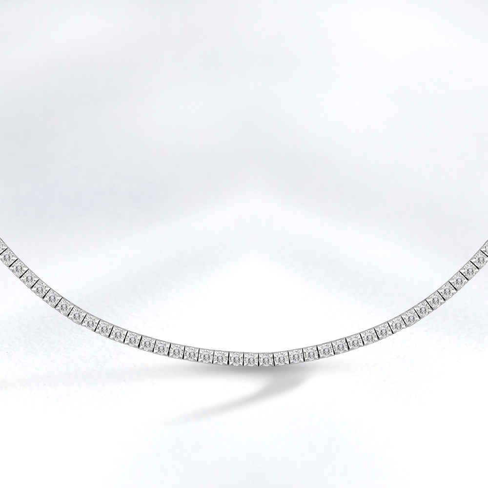 Tennis Diamond Necklace