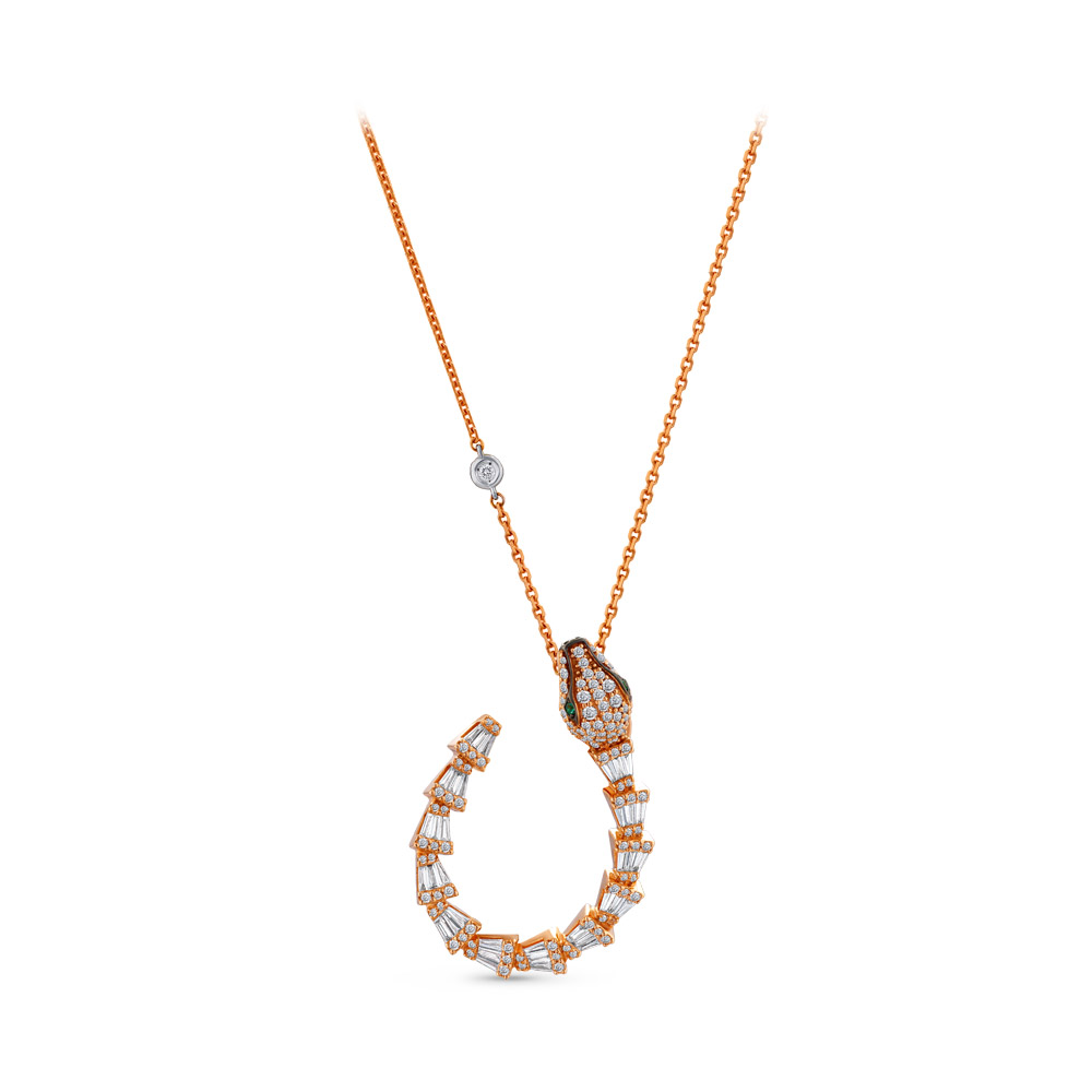 Ophidia Diamond Necklace