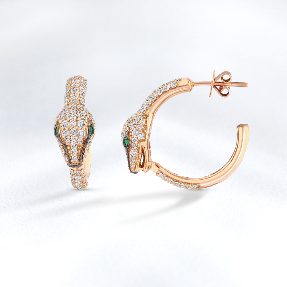 Ophidia Diamond Earrings