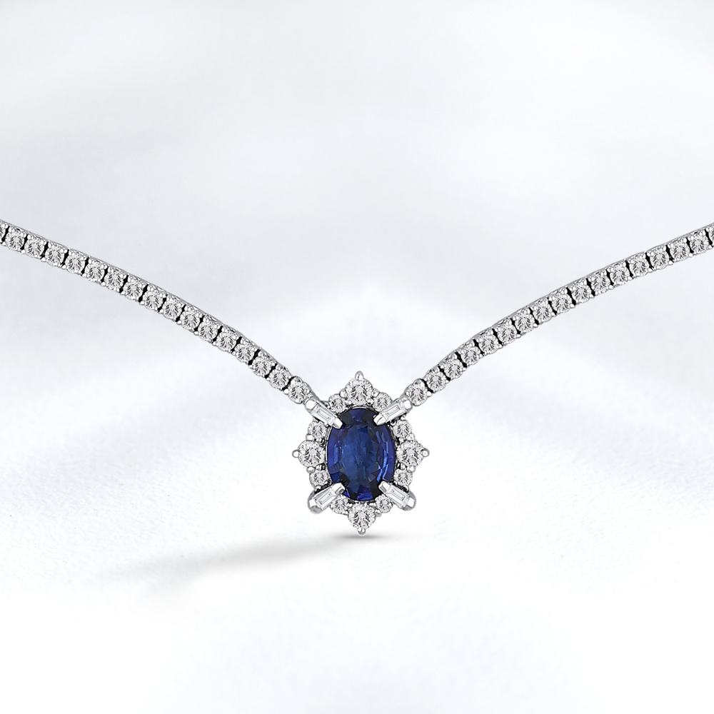 Sapphire Necklace