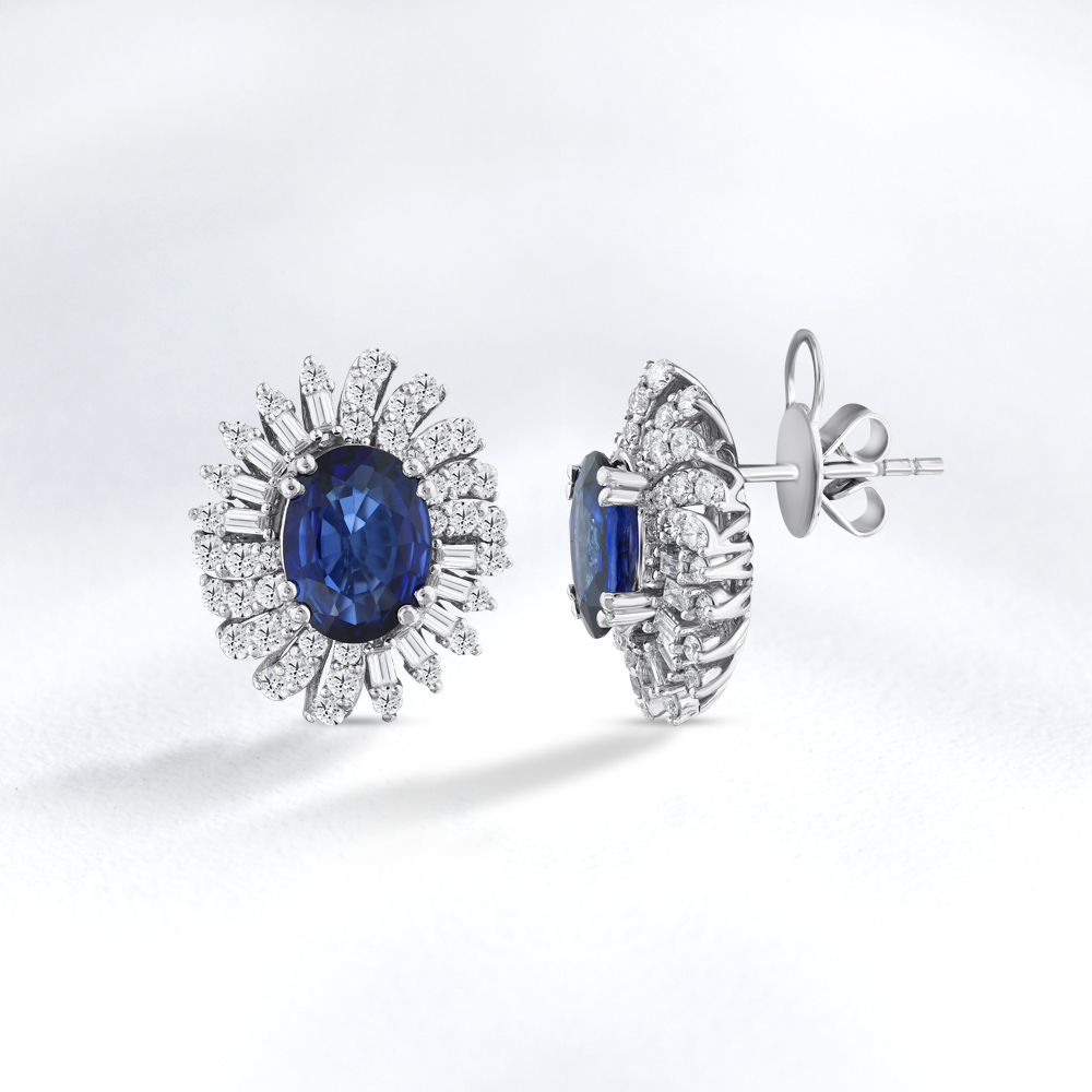 Sapphire Earrings