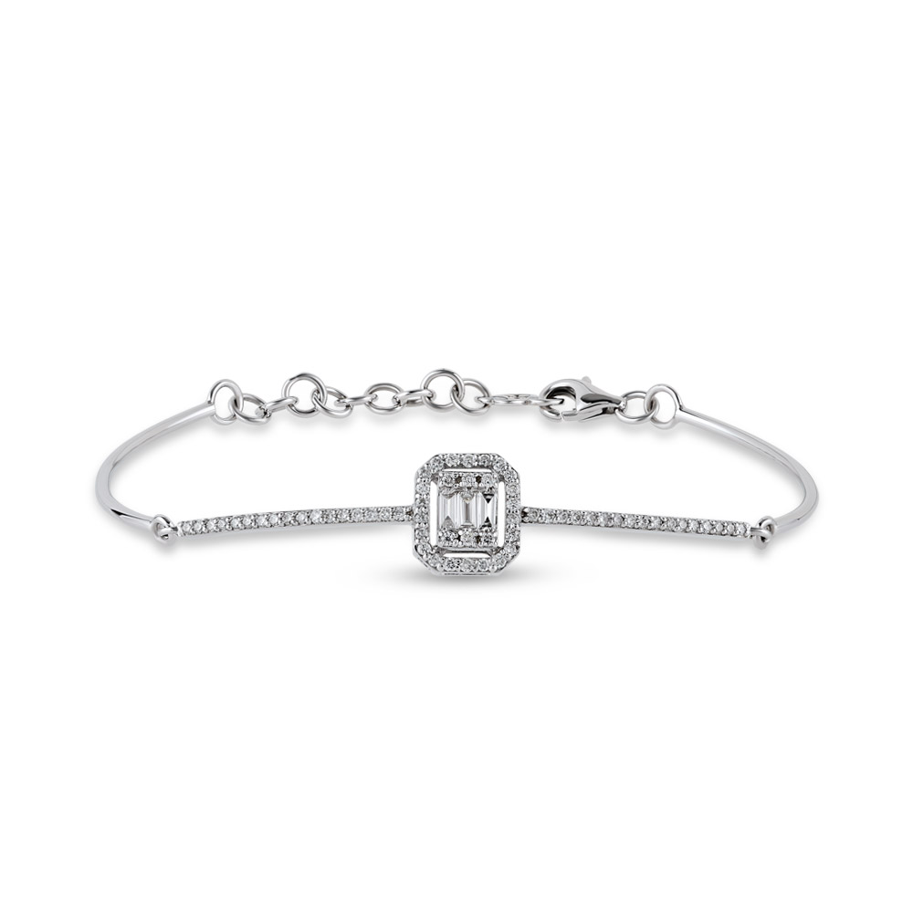 Baguette Diamond Bracelet