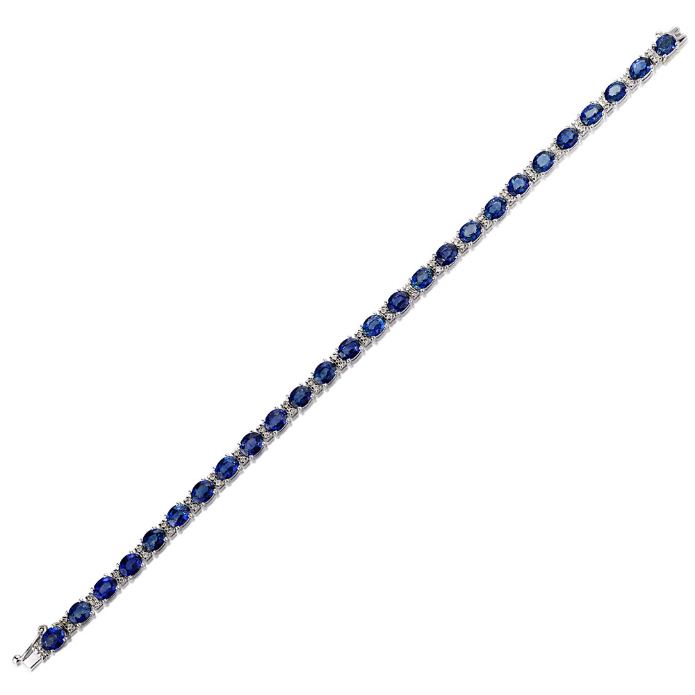 Sapphire Diamond Bracelet