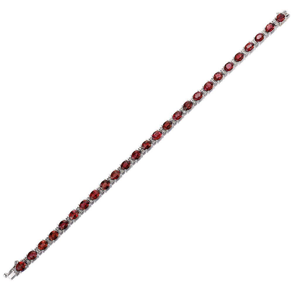 Ruby Diamond Bracelet