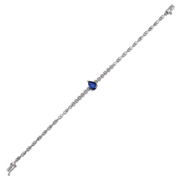 Sapphire Diamond Bracelet