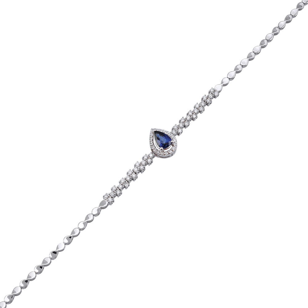 Sapphire Diamond Bracelet