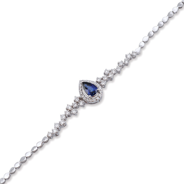 Sapphire Diamond Bracelet