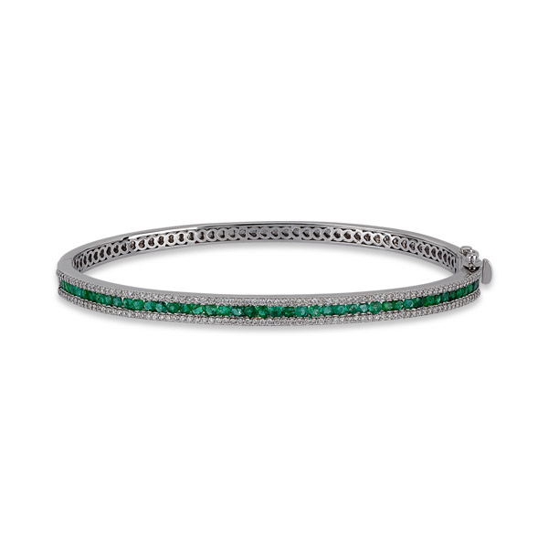 Emerald Diamond Bracelet