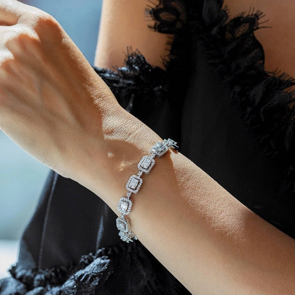 Baguette Diamond Bracelet