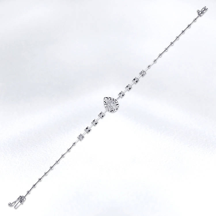 Baguette Diamond Bracelet