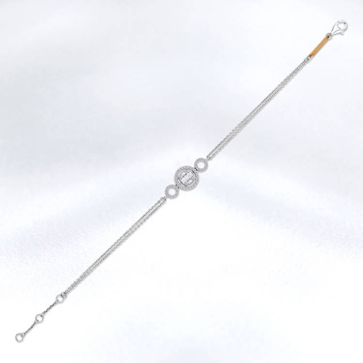 Baguette Diamond Bracelet