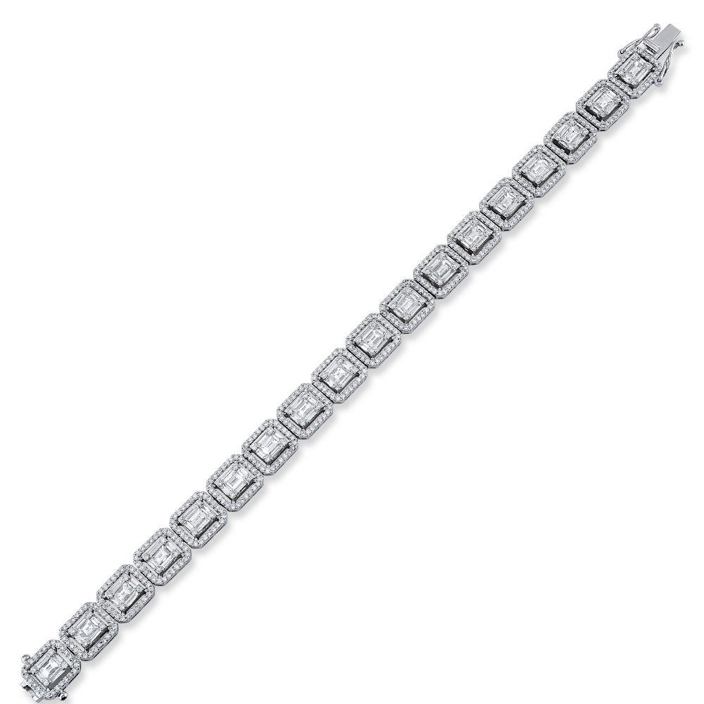 Baguette Diamond Bracelet