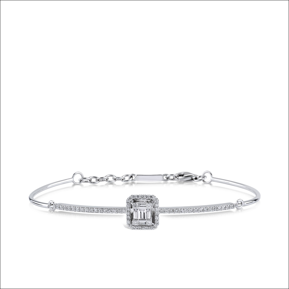 Baguette Diamond Bracelet