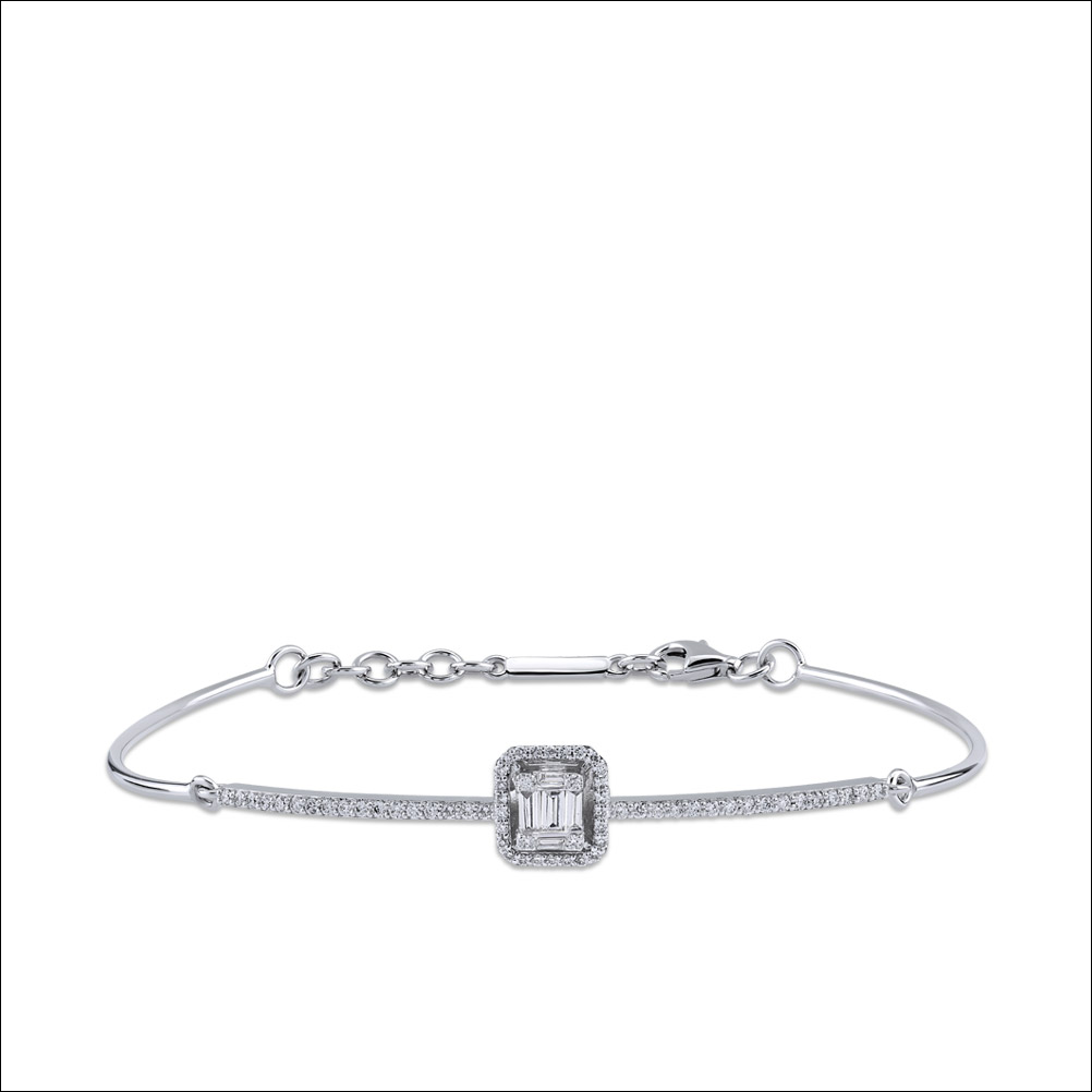 Baguette Diamond Bracelet