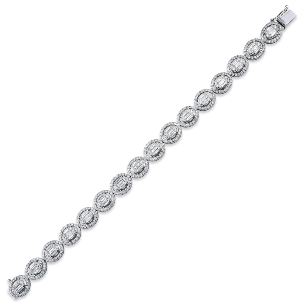 Baguette Diamond Bracelet