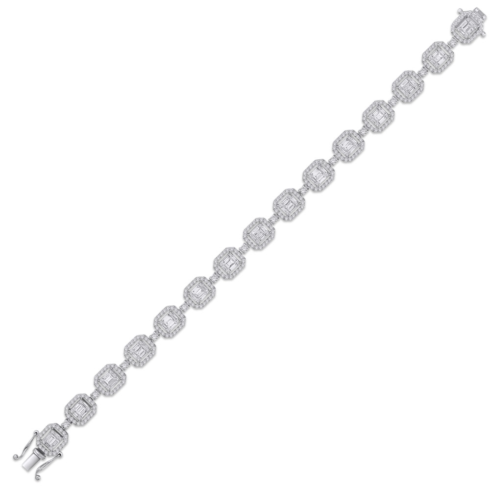 Baguette Diamond Bracelet