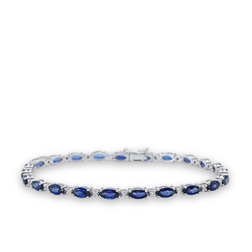 Sapphire Diamond Bracelet