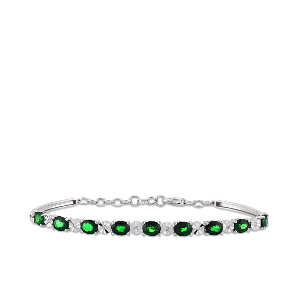 Emerald Diamond Bracelet