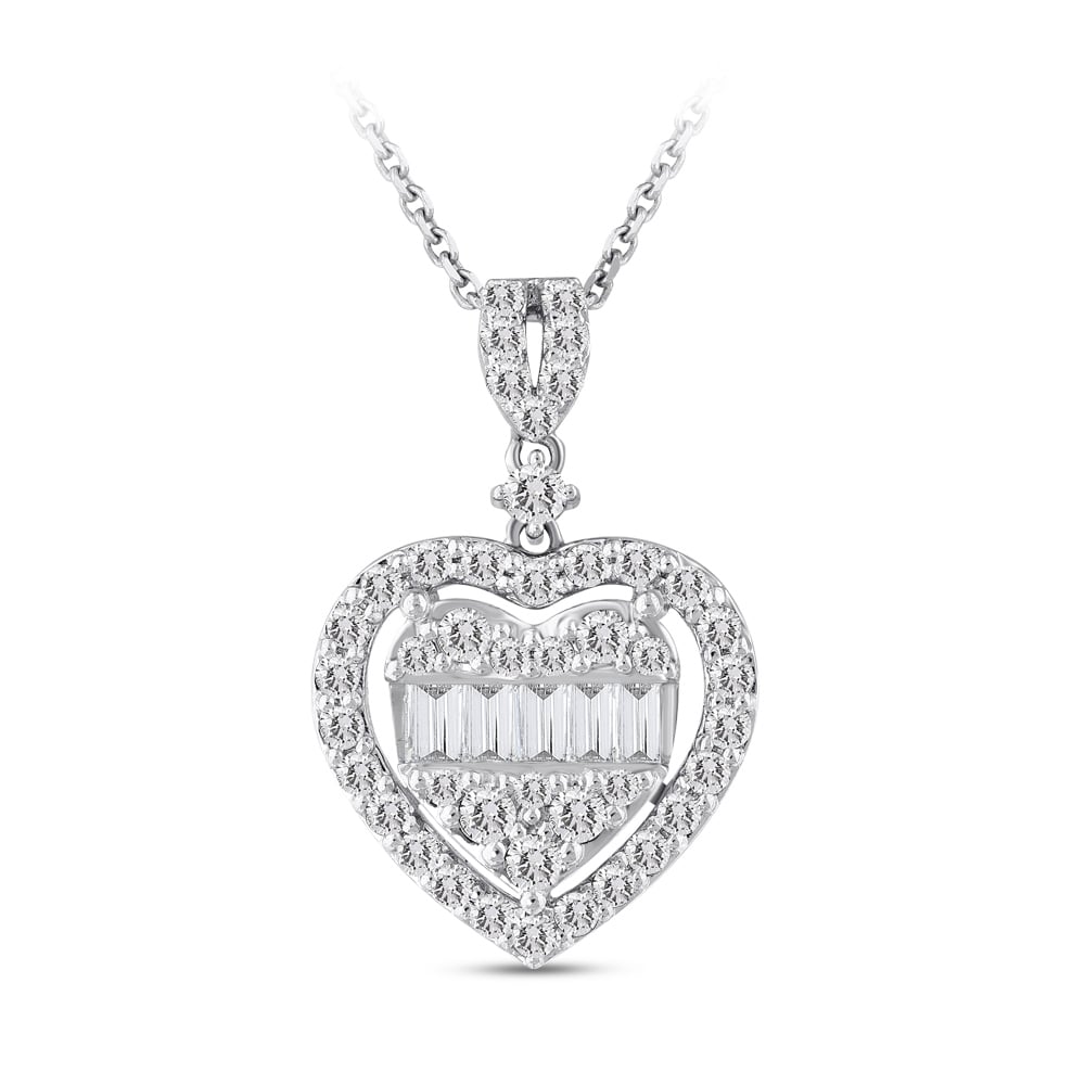 Heart Diamond Necklace