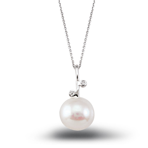 Pearl Diamond Necklace