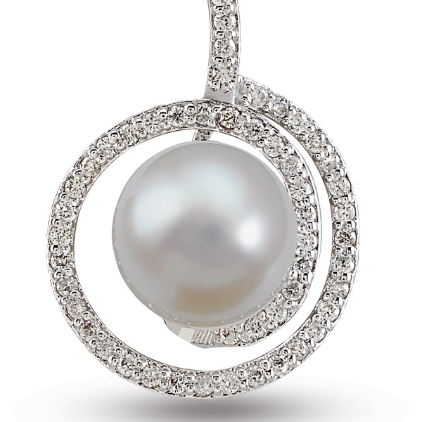 Pearl Diamond Necklace