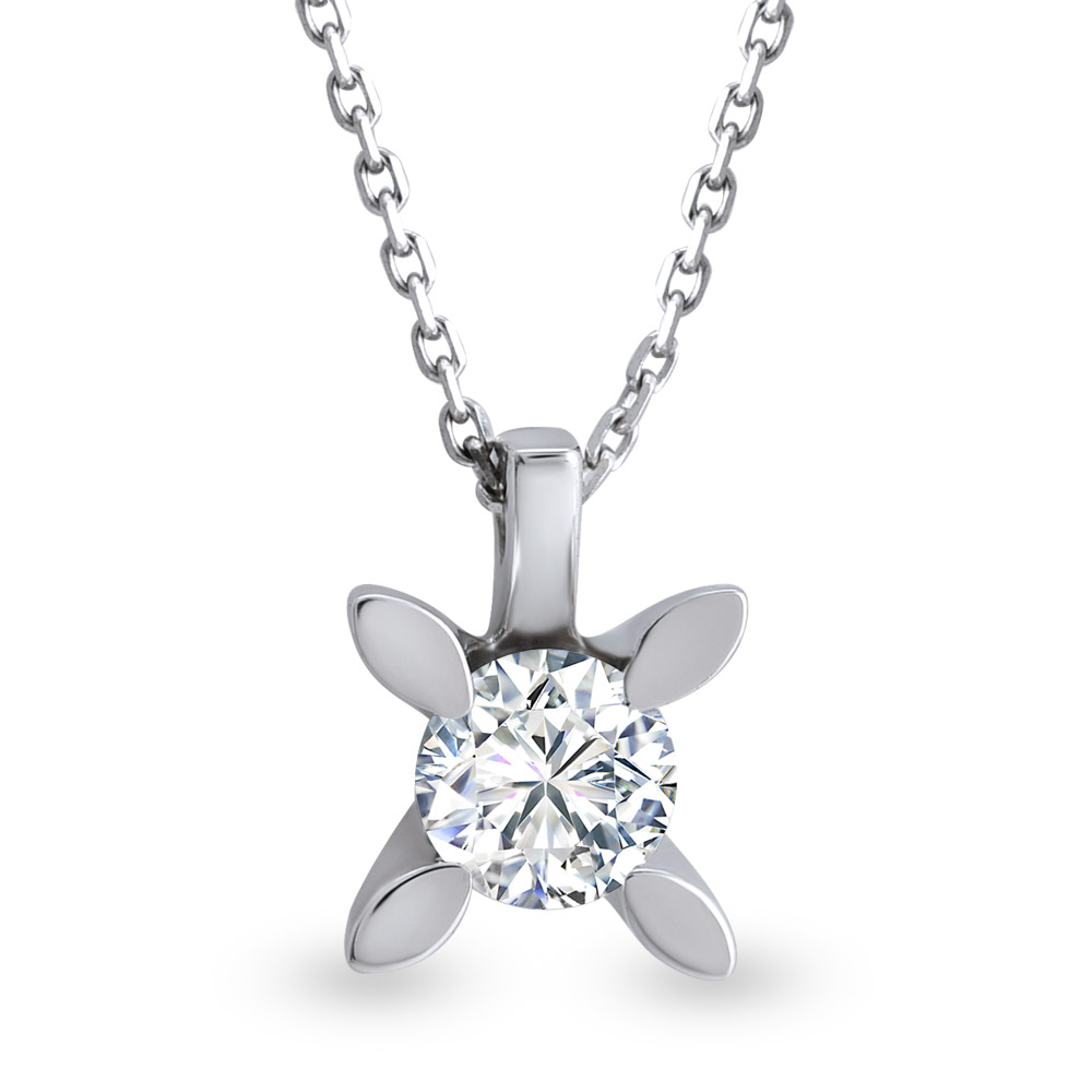 Solitaire Diamond Necklace