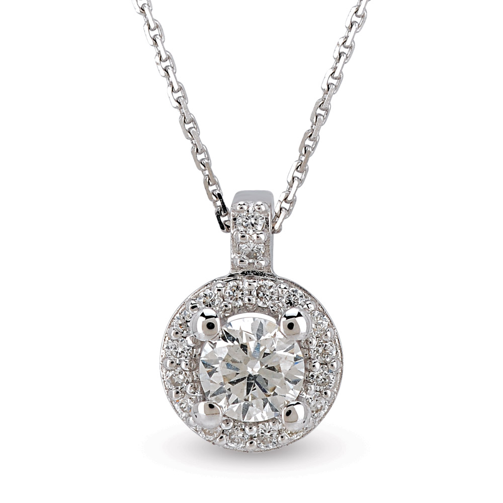 Solitaire Diamond Necklace