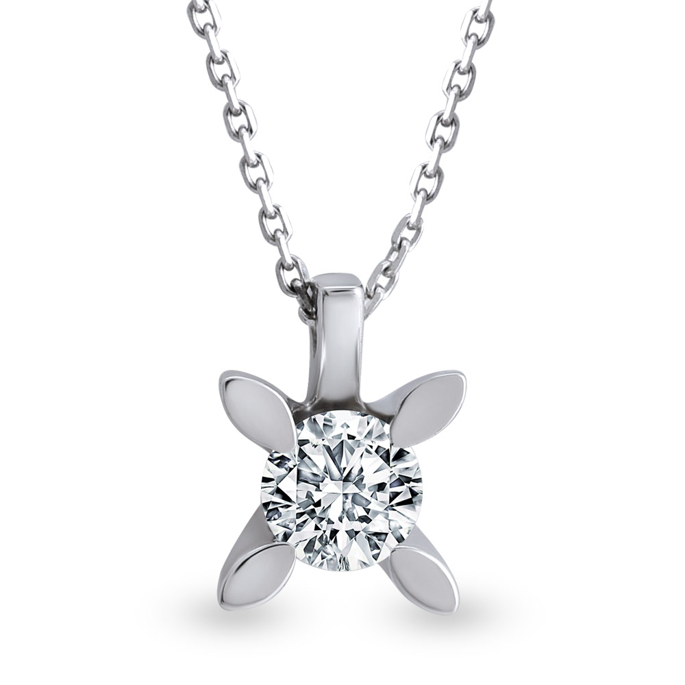 Solitaire Diamond Necklace