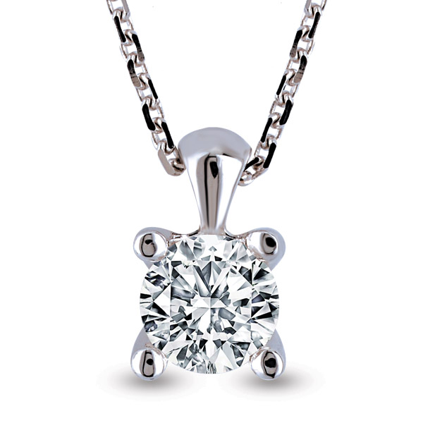 Solitaire Diamond Necklace