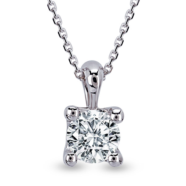 Solitaire Diamond Necklace
