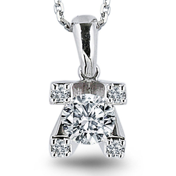 Solitaire Diamond Necklace