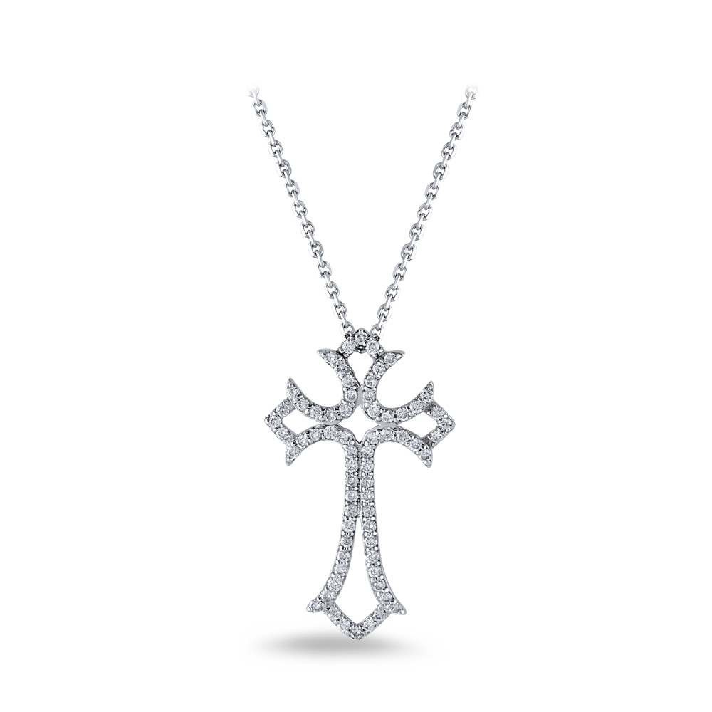 Diamond Cross Pendant