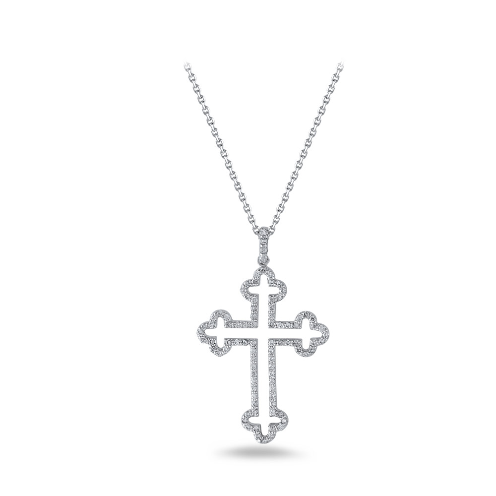 Diamond Cross Pendant