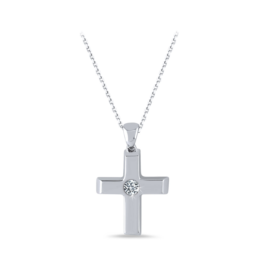 Diamond Cross Pendant